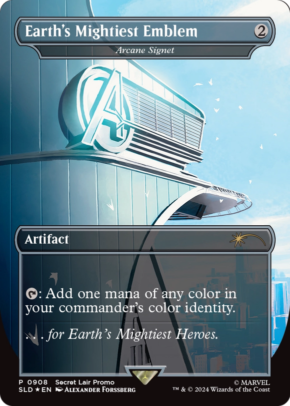 Earth's Mightiest Emblem - Arcane Signet [Secret Lair Drop Series]