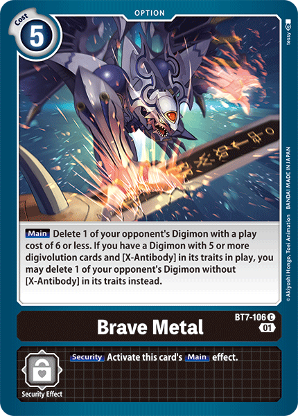 Brave Metal [BT7-106] [Próxima aventura] 