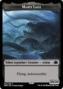 Zombie // Marit Lage Double-Sided Token [Dominaria Remastered Tokens]-2