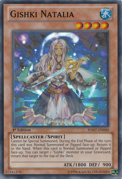 Gishki Natalia [HA07-EN040] Súper rara 