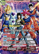 Androide 17 // Guerreros del Universo 7, unidos como uno solo (BT20-001) [Promociones de prelanzamiento de Power Absorbed] -1