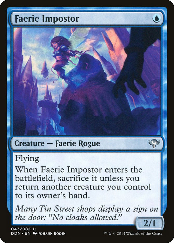 Faerie Impostor [Duel Decks: Velocidad vs. Astucia] 