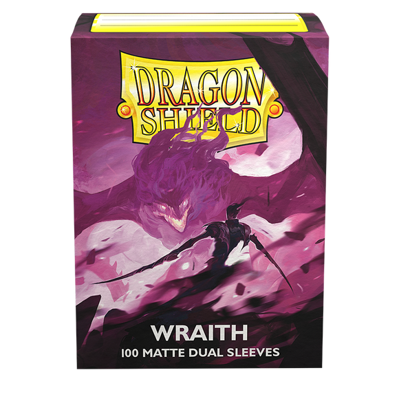 Dragon Shield: Fundas estándar de 100 ct - Wraith (mate doble) 