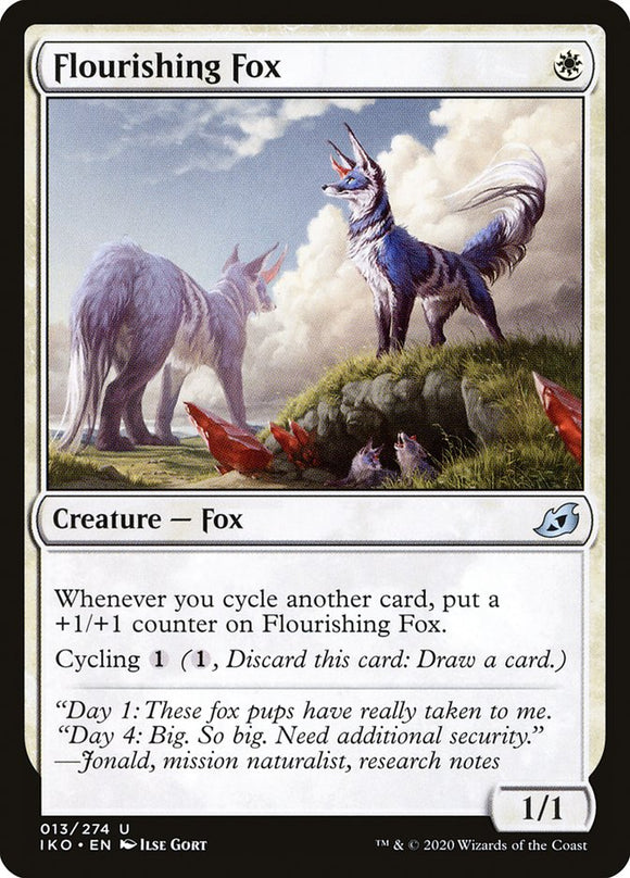 Zorro floreciente [Ikoria: Lair of Behemoths] 