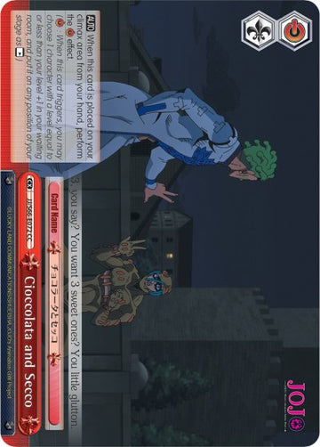 Cioccolata and Secco (JJ/S66-E072 CC) [JoJo's Bizarre Adventure: Golden Wind] - 0