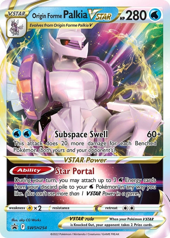 Forma original Palkia VSTAR (SWSH254) (Tarjeta gigante) [Sword &amp; Shield: Black Star Promos] 