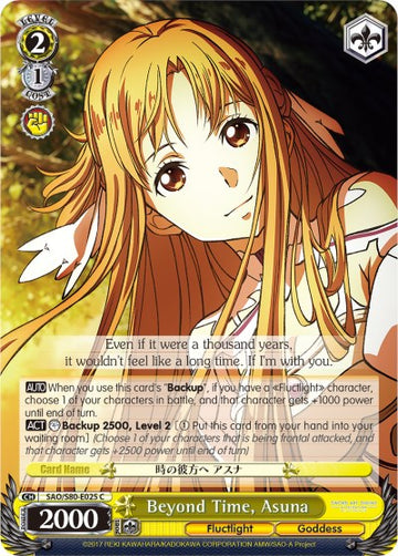 Más allá del tiempo, Asuna (SAO/S80-E025 C) [Sword Art Online -Alicization- Vol.2] 