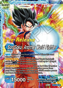 Son Goku // Son Goku, Another World Fighter (BT18-030) [Dawn of the Z-Legends Prerelease Promos]-2