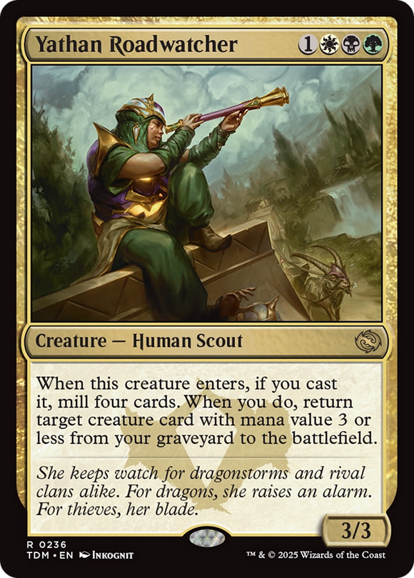 Yathan Roadwatcher [Tarkir: Dragonstorm]