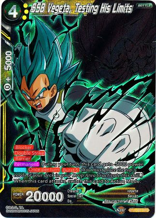 SSB Vegeta, probando sus límites (SPR) (BT5-083) [Renacimiento milagroso] 