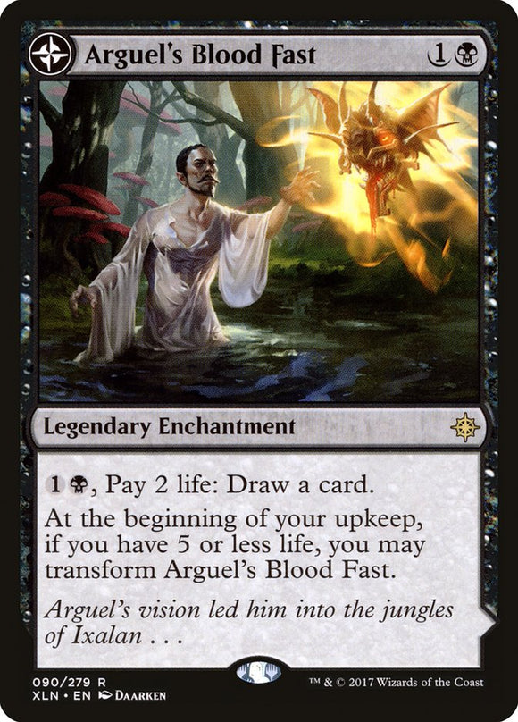 Ayuno de sangre de Arguel // Templo de Aclazotz [Ixalan] 