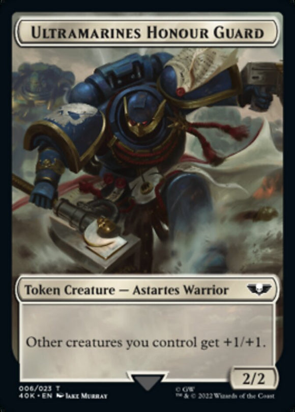 Soldado (003) // Ficha de doble cara de la Guardia de Honor de los Ultramarines [Fichas de Warhammer 40,000] 