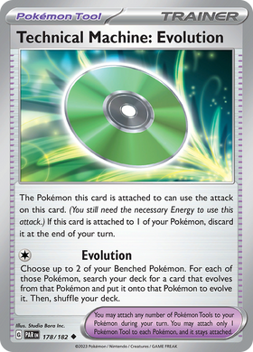 Máquina técnica: evolución (178/182) [Scarlet &amp; Violet: Paradox Rift] 