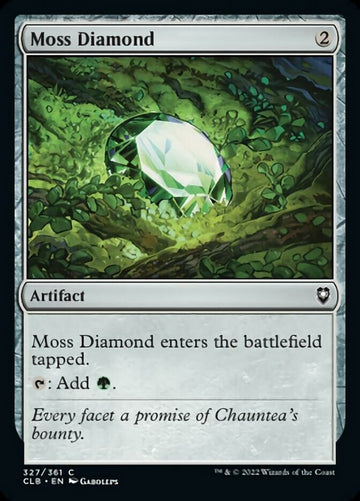 Diamante de musgo [Commander Legends: Batalla por Baldur's Gate] 