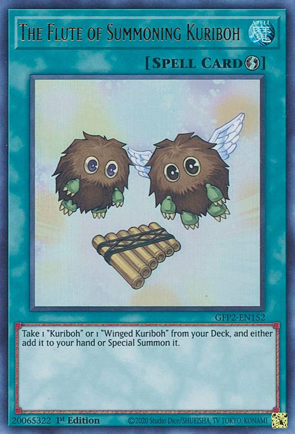 La flauta de invocación Kuriboh [GFP2-EN152] Ultra rara 