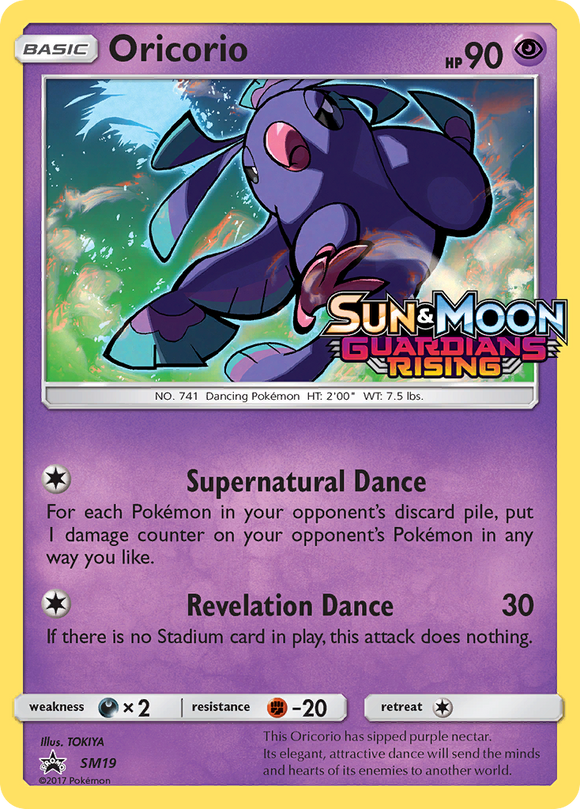 Oricorio (SM19) [Sol y Luna: promociones de Black Star] 