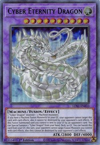 Dragón de la eternidad cibernética (verde) [LDS2-EN033] Ultra raro 