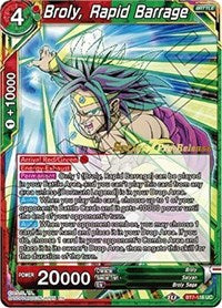 Broly, Barrage Rápido (BT7-116_PR) [Promociones previas al lanzamiento de Asalto de los Saiyans] 