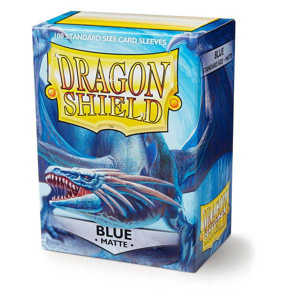 Dragon Shield: Fundas estándar de 100 ct - Azul (mate) 