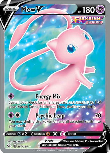 Mew V (250/264) [Espada y escudo: Golpe de fusión] 