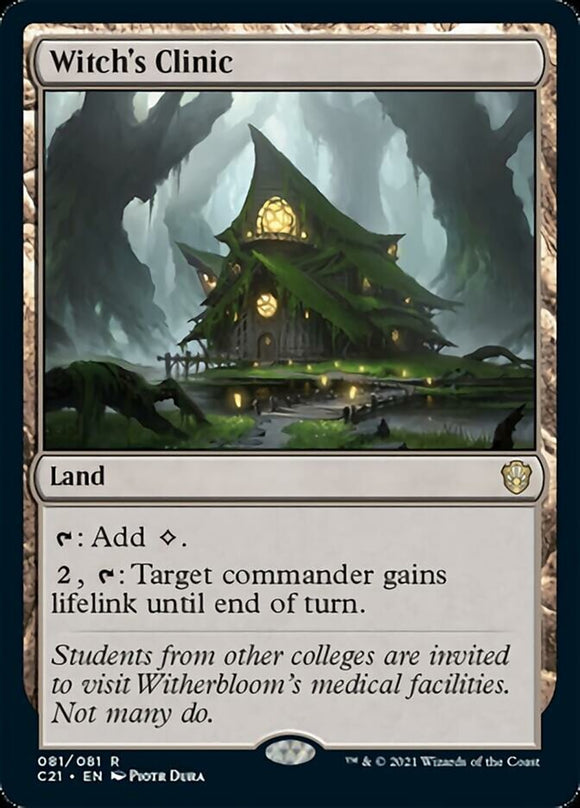 Clínica de brujas [Commander 2021] 