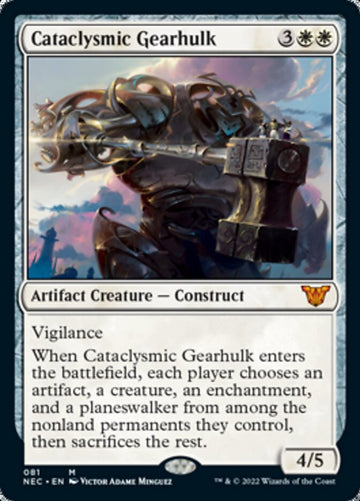 Mecanismo cataclísmico [Kamigawa: Neon Dynasty Commander] 