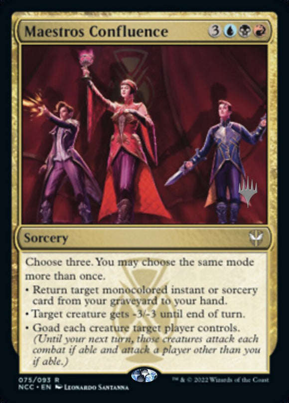 Maestros Confluence (paquete promocional) [Promociones de comandantes de Streets of New Capenna] 