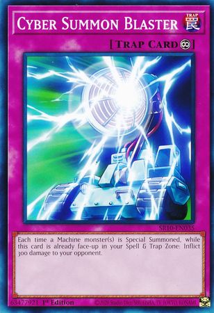 Cyber ​​Summon Blaster [SR10-EN035] Común 
