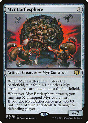 Esfera de batalla Myr [Commander 2014] 