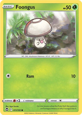 Foongus (011/195) [Espada y escudo: Tempestad de plata] 