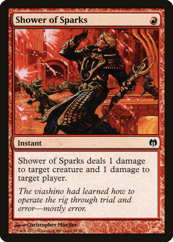 Lluvia de chispas [Duel Decks: Heroes vs. Monsters] 