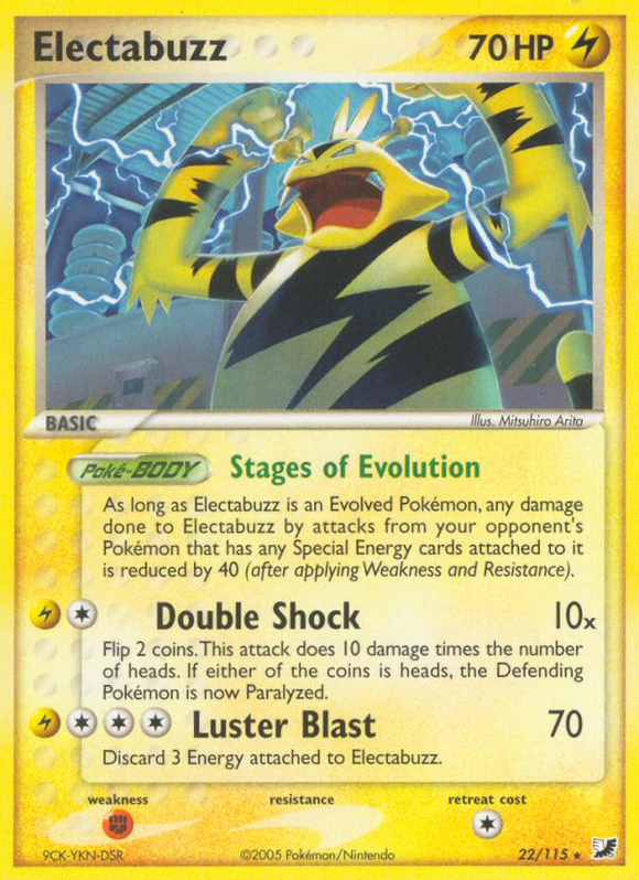 Electabuzz (22/115) [EX: Fuerzas invisibles] 
