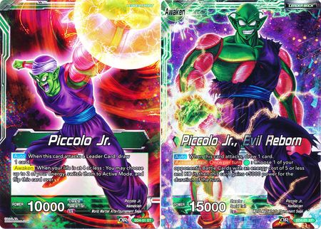 Piccolo Jr. // Piccolo Jr., Evil Reborn (SD4-01) [Tarjetas de gran tamaño] 