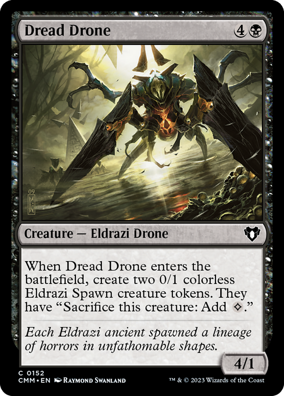 Dron aterrador [Comandante Masters] 