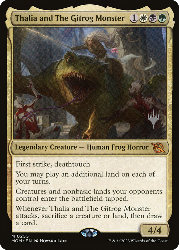 Thalia y el monstruo Gitrog (paquete promocional) [Promociones de March of the Machine] 