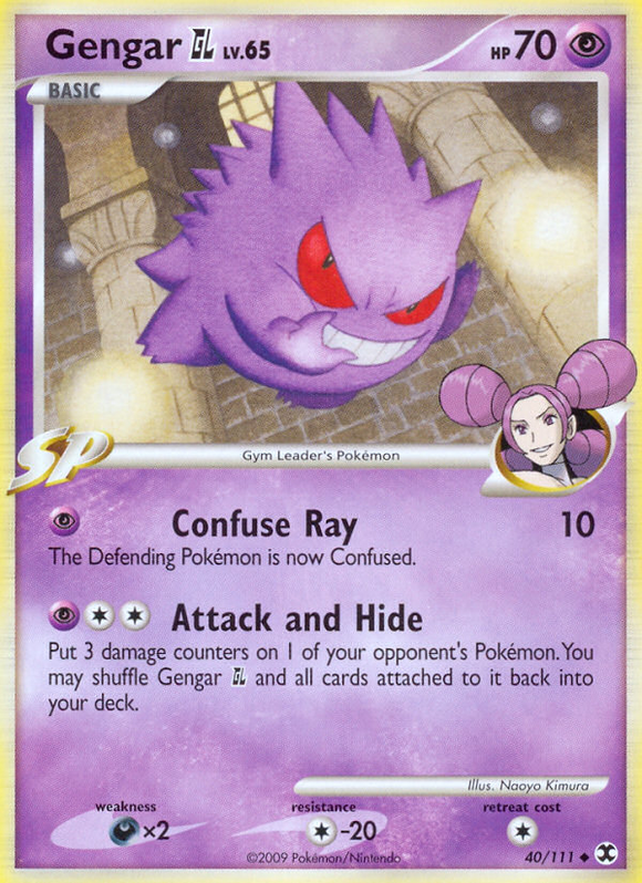 Gengar GL (40/111) [Platino: Rivales en ascenso] 