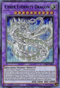 Dragón de la eternidad cibernética (azul) [LDS2-EN033] Ultra raro 