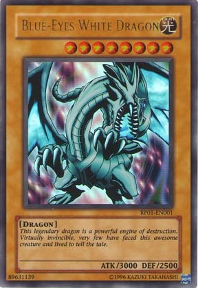 Dragón blanco de ojos azules [RP01-EN001] Ultra raro 