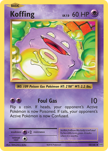Koffing (50/108) [XY: Evoluciones] 