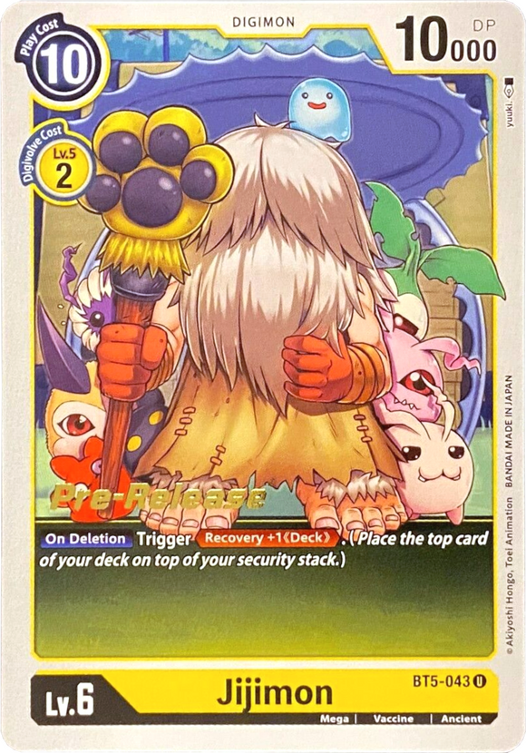 Jijimon [BT5-043] [Promociones previas al lanzamiento de Battle of Omni] 