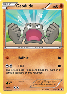 Geodude (43/83) [XY: Generaciones] 
