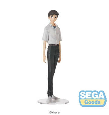 Rebuild of Evangelion High Premium Figure Shinji Ikari (Uniform Ver.) Figure - 0