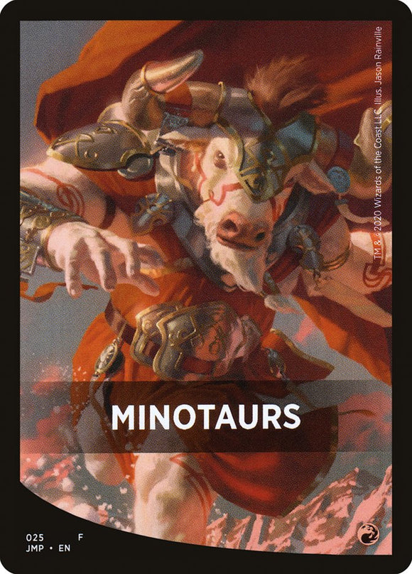 Tarjeta temática de Minotauros [Jumpstart Front Cards] 