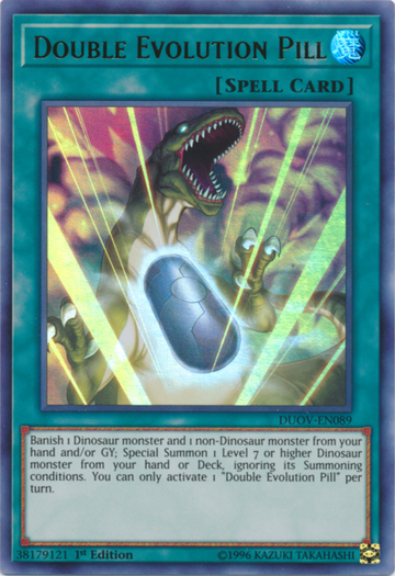 Píldora de doble evolución [DUOV-EN089] Ultra rara 
