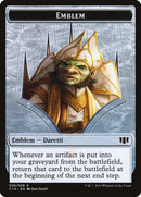 Daretti, Scrap Savant Emblem // Tuktuk the Returned Double-Sided Token [Commander 2014 Tokens]-1