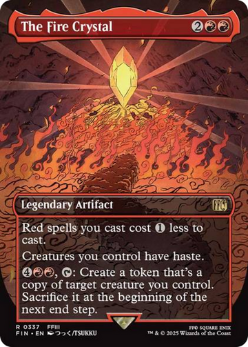 The Fire Crystal (Borderless) [FINAL FANTASY]