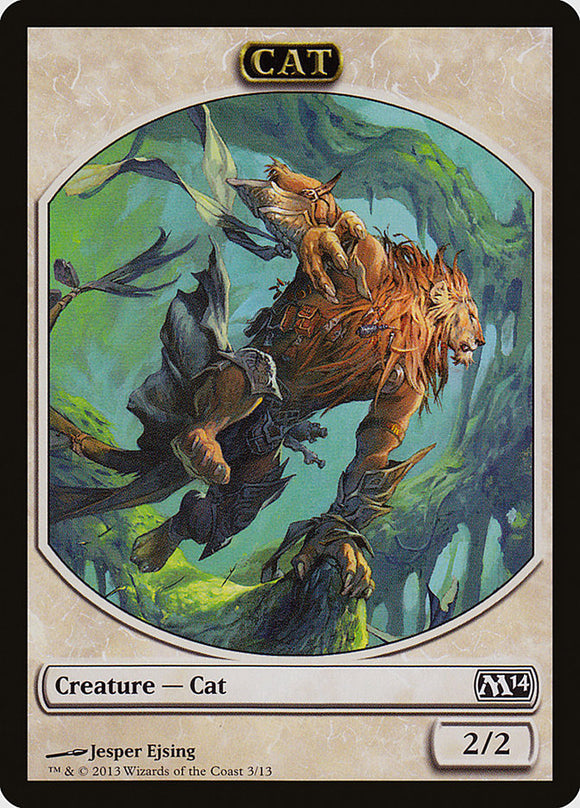 Ficha de gato [Fichas de Magic 2014] 