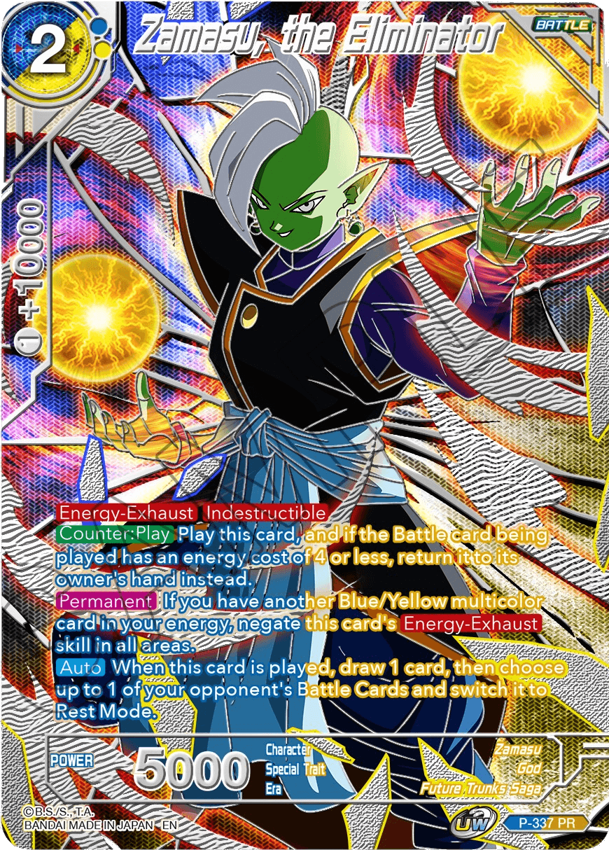 Zamasu, el Eliminador (Revisión) (P-337) [Set del 5.º aniversario] 