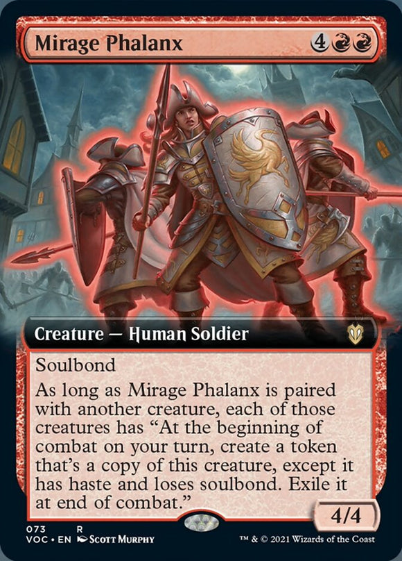 Falange de espejismo (ilustración ampliada) [Innistrad: Crimson Vow Commander] 