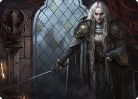 Tarjeta de arte de Thalia, guardiana de Thraben [Serie de arte de Innistrad: Crimson Vow] 